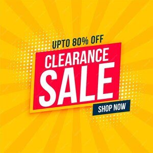 CLEARANCE SALE! Low Prices! New Items Added Closet Clear Out!